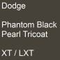 Preview: Dodge, Phantom Black Pearl Tricoat, XT / LXT.